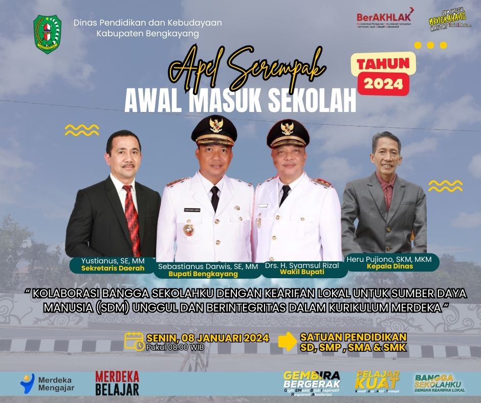 Apel Serempak Semester genap Tahun Ajaran 2023/2024